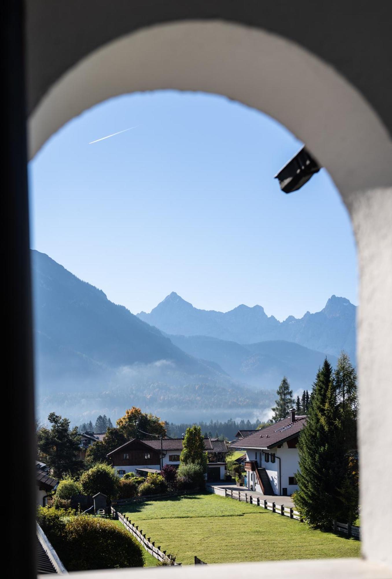 Parkhotel Wallgau Buitenkant foto