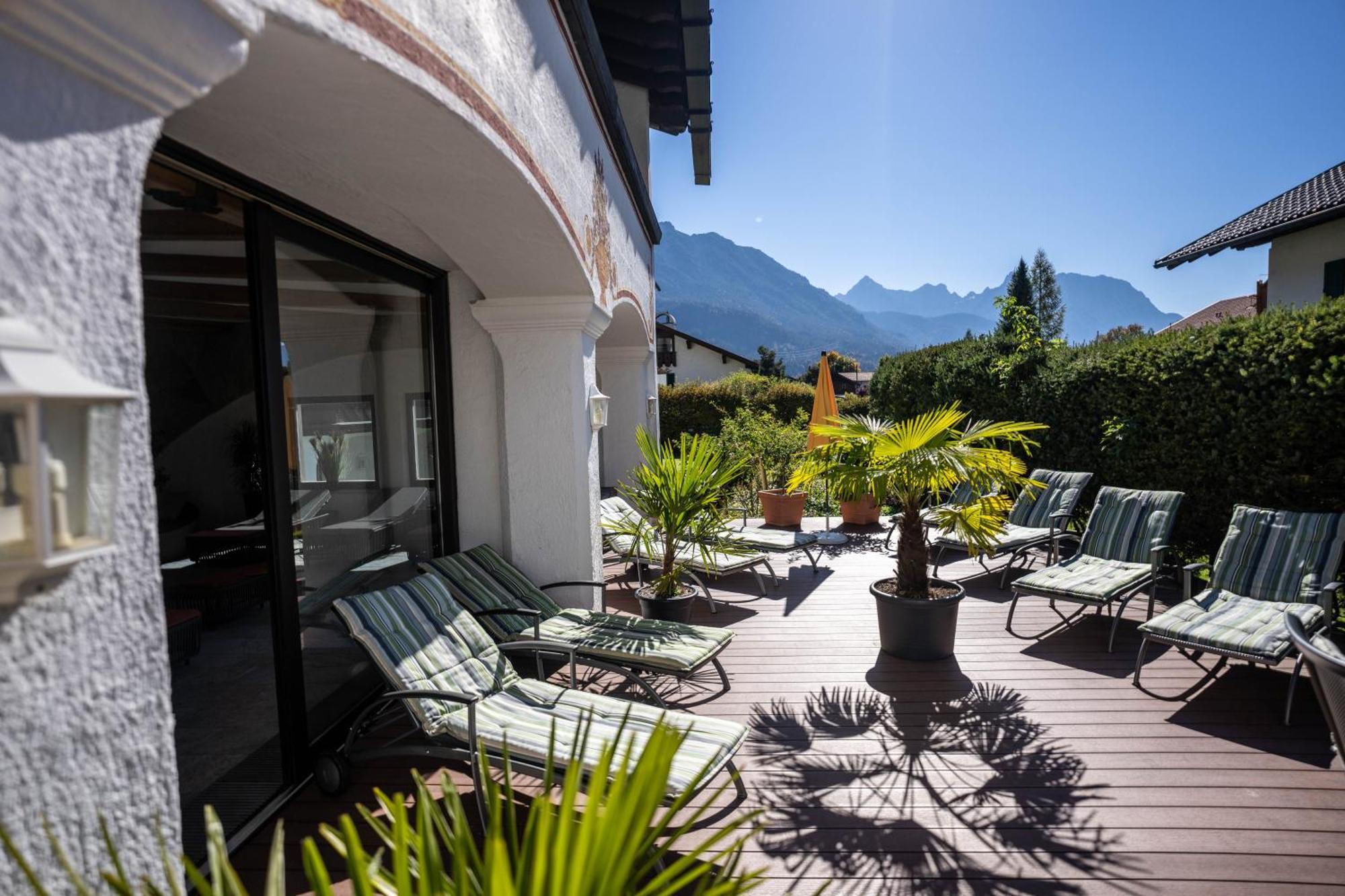 Parkhotel Wallgau Buitenkant foto