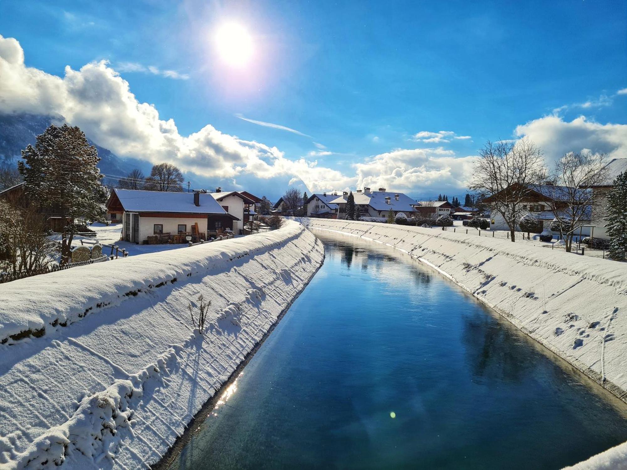 Parkhotel Wallgau Buitenkant foto
