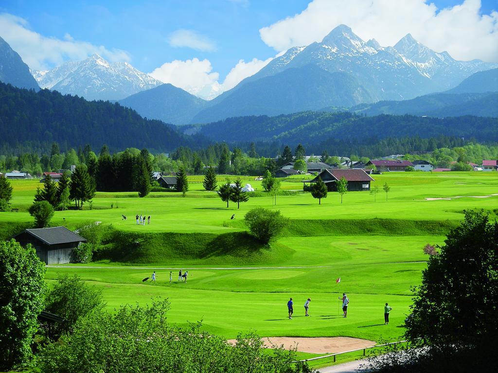 Parkhotel Wallgau Buitenkant foto