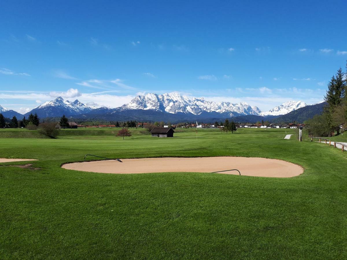Parkhotel Wallgau Buitenkant foto